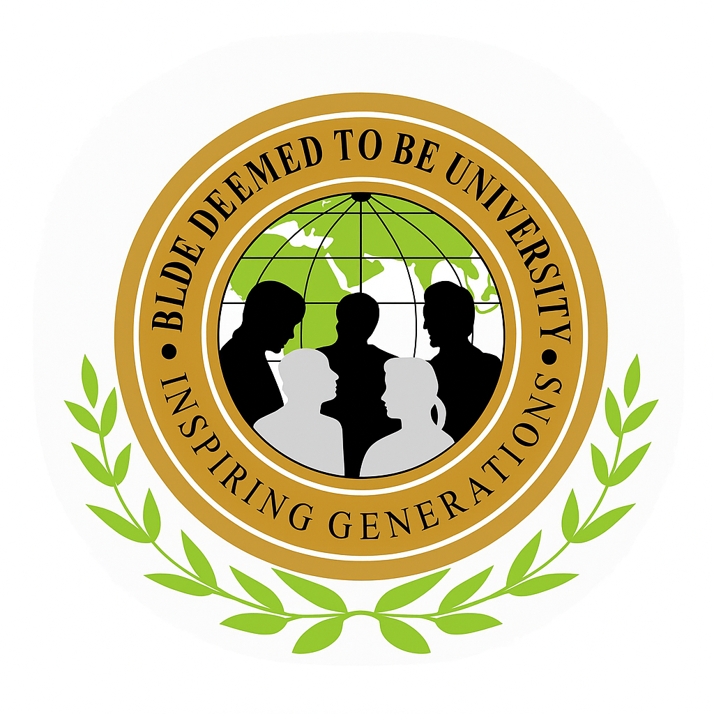 B.L.D.E University,Bijapur Logo